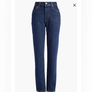 Re/Done High Rise Skinny Jeans